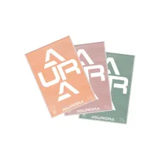 AURORA Office Schrijfblok A4 Blanco Rood (pak 10 x 100 vel) AURORA Office Schrijfblok A4 Blanco Rood (pak 10 x 100 vel)