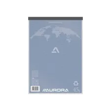 AURORA Office Superior Schrijfblok A4 Gerecycled Geruit 5 mm Groen (pak 10 stuks) AURORA Office Superior Schrijfblok A4 Gerecycled Geruit 5 mm Groen (pak 10 stuks)