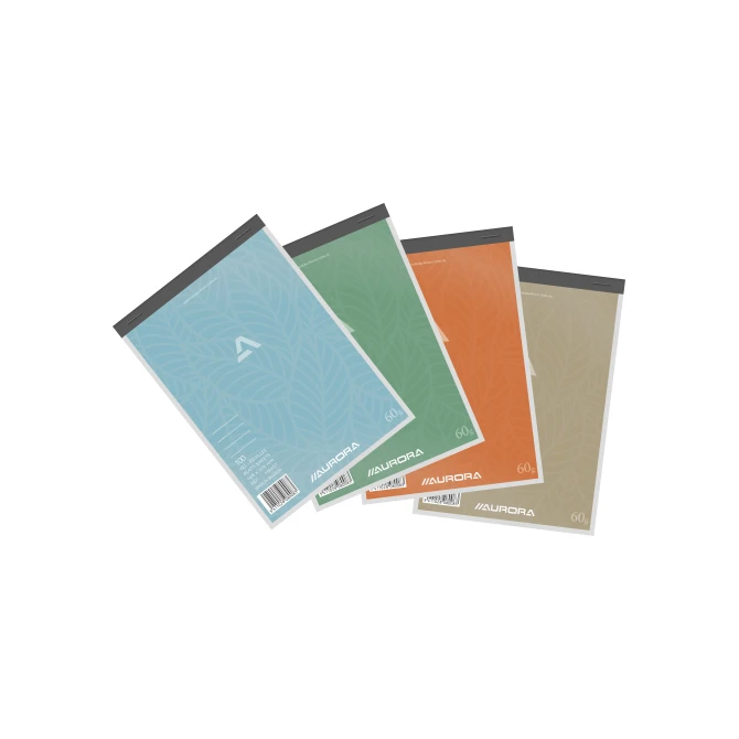 AURORA Office Superior Schrijfblok A5 Gelinieerd Blauw (pak 10 stuks) AURORA Office Superior Schrijfblok A5 Gelinieerd Blauw (pak 10 stuks)