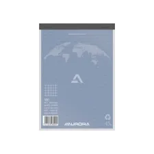 AURORA Office Superior Schrijfblok A5 Gerecycled Geruit 5 mm Groen (pak 10 stuks) AURORA Office Superior Schrijfblok A5 Gerecycled Geruit 5 mm Groen (pak 10 stuks)