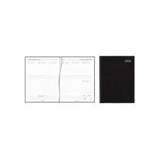 AURORA Plan A Week Agenda 2026 7 dagen per 2 pagina's zwart AURORA Plan A Week Agenda 2026 7 dagen per 2 pagina's zwart