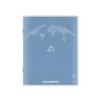 Aurora Kladblok A5 Geruit 5 mm Blauw pak 12 stuks (pak 12 stuks)