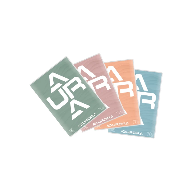 AURORA Schrift Geruit 210 x 297 mm 120 paginas (pak 10 stuks) AURORA Schrift Geruit 210 x 297 mm 120 paginas (pak 10 stuks)
