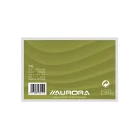 AURORA Systeemkaart 100 x 150 mm blanco 175 g/m² (pak 100 stuks) AURORA Systeemkaart 100 x 150 mm blanco 175 g/m² (pak 100 stuks)