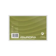 AURORA Systeemkaart 100 x 150 mm gelijnd 6 mm met rode koplijn 175 g/m² (pak 100 vel) AURORA Systeemkaart 100 x 150 mm gelijnd 6 mm met rode koplijn 175 g/m² (pak 100 vel)