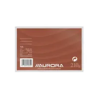 AURORA Systeemkaart 100 x 150 mm gelijnd 6 mm met rode koplijn 205 g/m² (pak 100 vel) AURORA Systeemkaart 100 x 150 mm gelijnd 6 mm met rode koplijn 205 g/m² (pak 100 vel)
