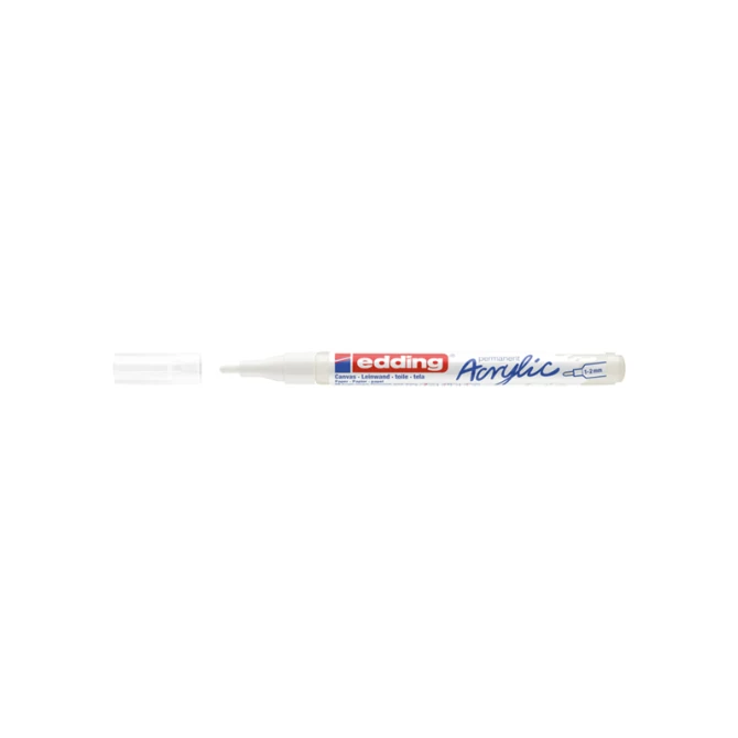 EDDING Acrylmarker 5300 1-2mm wt (10 stuks)