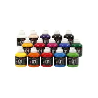 A'Color Acrylverf Glossy Assorti (pak 15 flessen)