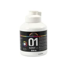 A'Color Glossy Acrylverf Wit (fles 500 milliliter)