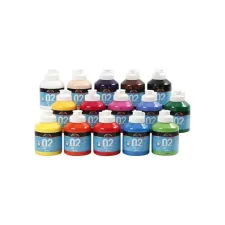 A'Color acrylverf 02 - matt (pak 15 flessen)