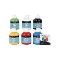 A'Color Acrylverf Mat (pak 6 flessen)