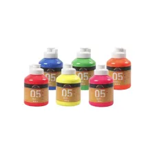 A'Color Acrylverf Neon Kleuren (pak 6 flessen)