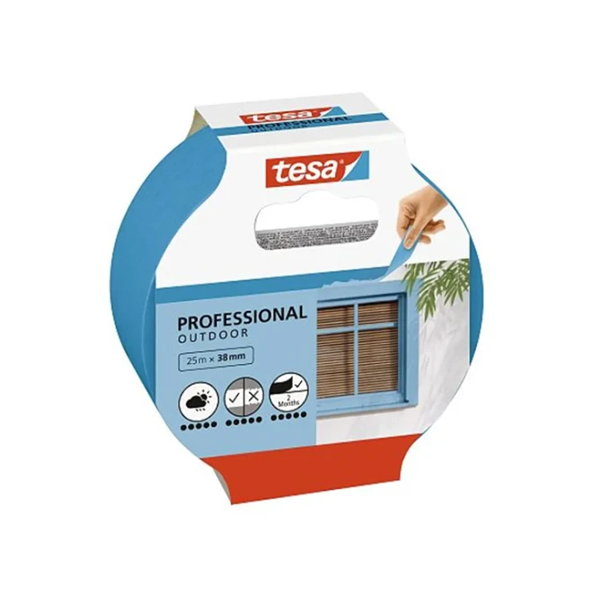 TESA Afplaktape prof outdoor 38mmx25m