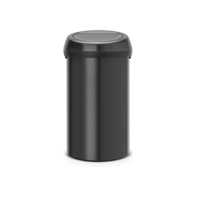 Afvalbak Touch Bin 60L mat zwart Afvalbak Touch Bin 60L mat zwart