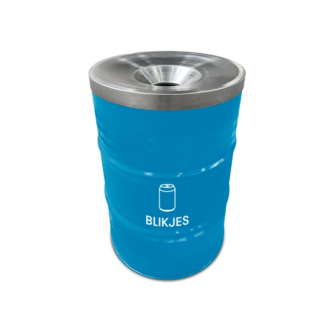 Afvalbak binbin 200L blauw Afvalbak binbin 200L blauw