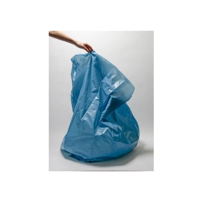 Afvalzak 120 liter 70 x 110 cm 25 micron Blauw (doos 25 x 20 stuks) Afvalzak 120 liter 70 x 110 cm 25 micron Blauw (doos 25 x 20 stuks)