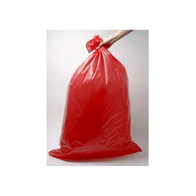 Afvalzak 120 liter 70 x 110 cm 25 micron Rood (doos 250 stuks) Afvalzak 120 liter 70 x 110 cm 25 micron Rood (doos 250 stuks)