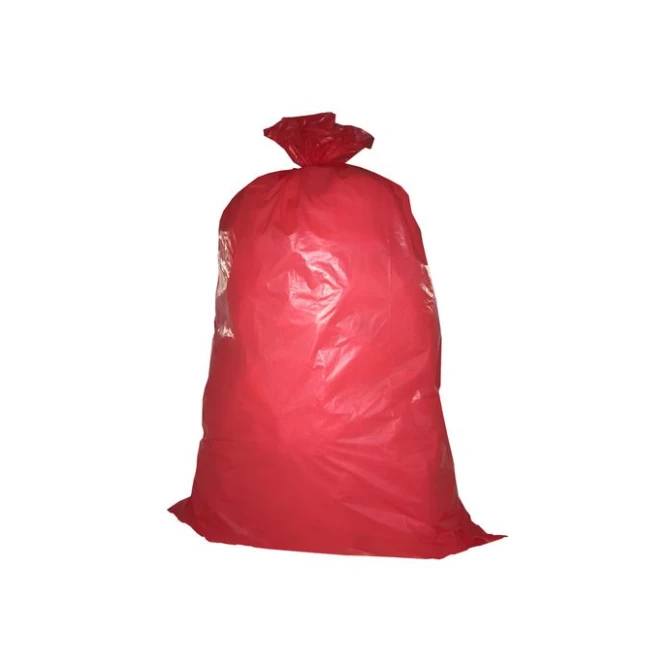 Afvalzak 125 liter 90 x 120 cm T35 Rood (pak 10 x 20 stuks)