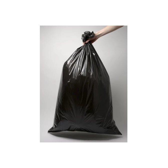 Afvalzak 20 liter 45 x 50 cm T25 Zwart (doos 40 x 25 stuks)