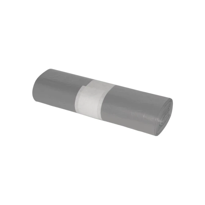 Afvalzak 24 liter 60 x 50 cm 15 micron Grijs (doos 20 x 50 stuks) Afvalzak 24 liter 60 x 50 cm 15 micron Grijs (doos 20 x 50 stuks)