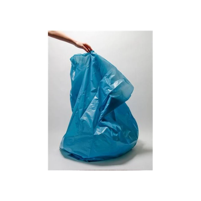 Afvalzak 240 liter 65/25 x 140 cm 60 micron Blauw (doos 10 x 10 stuk)