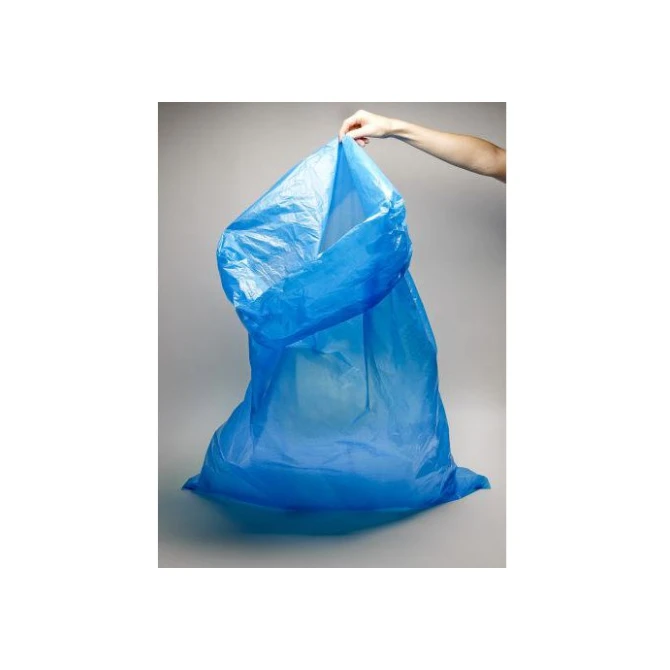 Afvalzak 50 liter 60 x 70 cm 14 micron Blauw (doos 25 x 20 rollen) Afvalzak 50 liter 60 x 70 cm 14 micron Blauw (doos 25 x 20 rollen)