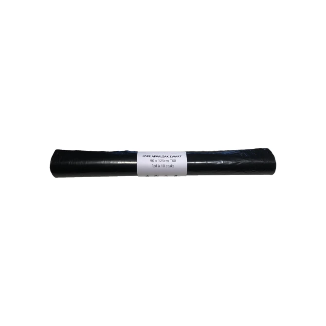 Afvalzak 90 x 125cm ldpe T60 (1 pak x 10 rol)