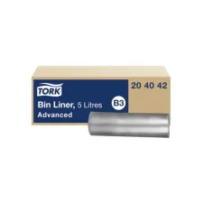 Afvalzak Tork B3 5L 100pct recy/ds20x50 Afvalzak Tork B3 5L 100pct recy/ds20x50
