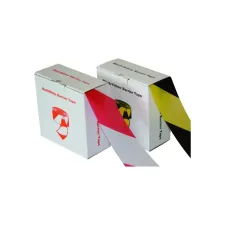 Afzetlint 72mmx500m rood/wit Afzetlint 72mmx500m rood/wit