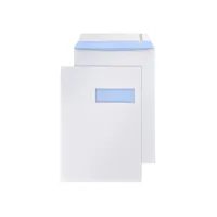 Akte envelop met venster 230 x 310 mm 100 g/m² venster rechts (doos 250 stuks)