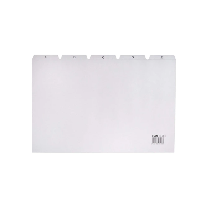 Alfabet kaartenbak HAN A4 dwars A-Z/s25