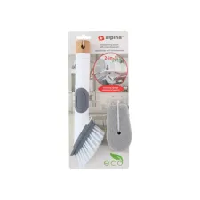 Alpina Afwasborstel met zeepdispenser Alpina Afwasborstel met zeepdispenser