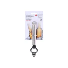 Alpina Flesopener. 19.5 cm. RVS. PP Alpina Flesopener. 19.5 cm. RVS. PP