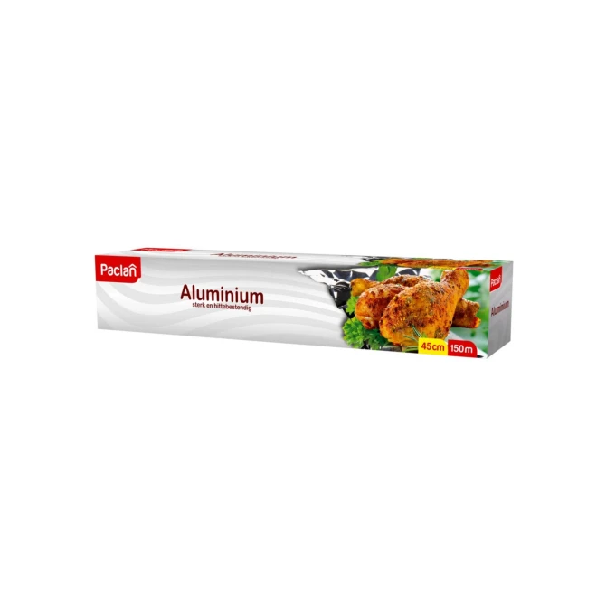 Aluminiumfolie Paclan rol 45cm x 150m