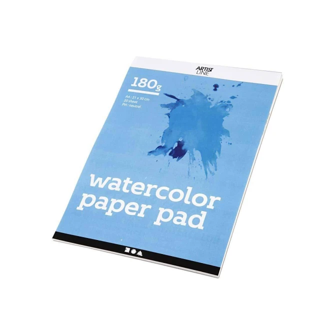 Creotime Aquarelblok A4 (1 stuks x 20 vel)