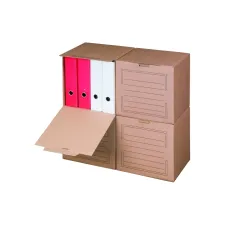 Smartbox Pro Archiefdozen 297x334x330mm Enkellaags bruin Smartbox Pro Archiefdozen 297x334x330mm Enkellaags bruin