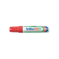 Artline 100N Permanente Marker. Beitelvormige Punt. 7.5 - 12.5 mm. Rood Artline 100N Permanente Marker. Beitelvormige Punt. 7.5 - 12.5 mm. Rood