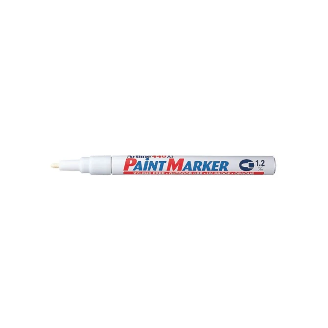 Artline 440 Lakmarker Ronde Punt 1 mm Wit (pak 12 stuks) Artline 440 Lakmarker Ronde Punt 1 mm Wit (pak 12 stuks)