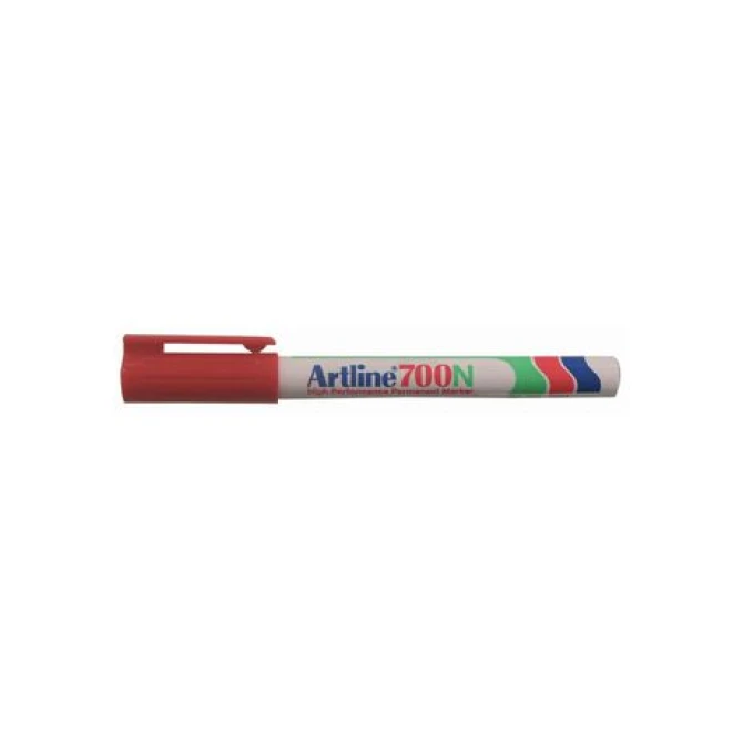 Artline 700N Permanente Marker. Ronde Punt. 0.7 mm. Rood Artline 700N Permanente Marker. Ronde Punt. 0.7 mm. Rood