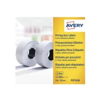 AVERY Etiket 2 Regels 26 x 16 mm Wit (pak 10 rollen) AVERY Etiket 2 Regels 26 x 16 mm Wit (pak 10 rollen)
