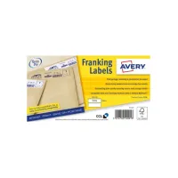 AVERY Frankeeretiket 140 x 38 mm FL01 (pak 1000 stuks)