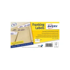 AVERY Frankeeretiket 140 x 38 mm FL01 (pak 1000 stuks) AVERY Frankeeretiket 140 x 38 mm FL01 (pak 1000 stuks)