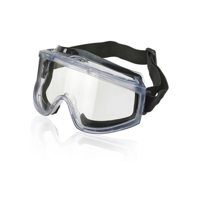 B BRAND Comfort Fit Veiligheidsbril UV-Filter Transparant / Blauw (doos 10 stuks)