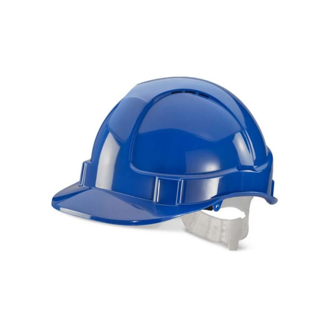 B BRAND Geventileerde Veiligheidshelm Economy blauw (doos 10 stuks)