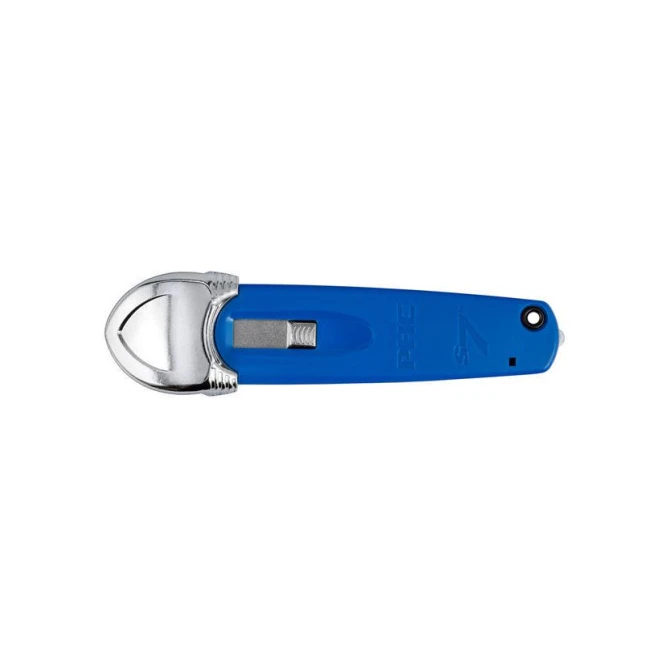 B BRAND Premium S7 Veiligheidsmes 3-in-1 Blauw (pak 12 stuks) B BRAND Premium S7 Veiligheidsmes 3-in-1 Blauw (pak 12 stuks)