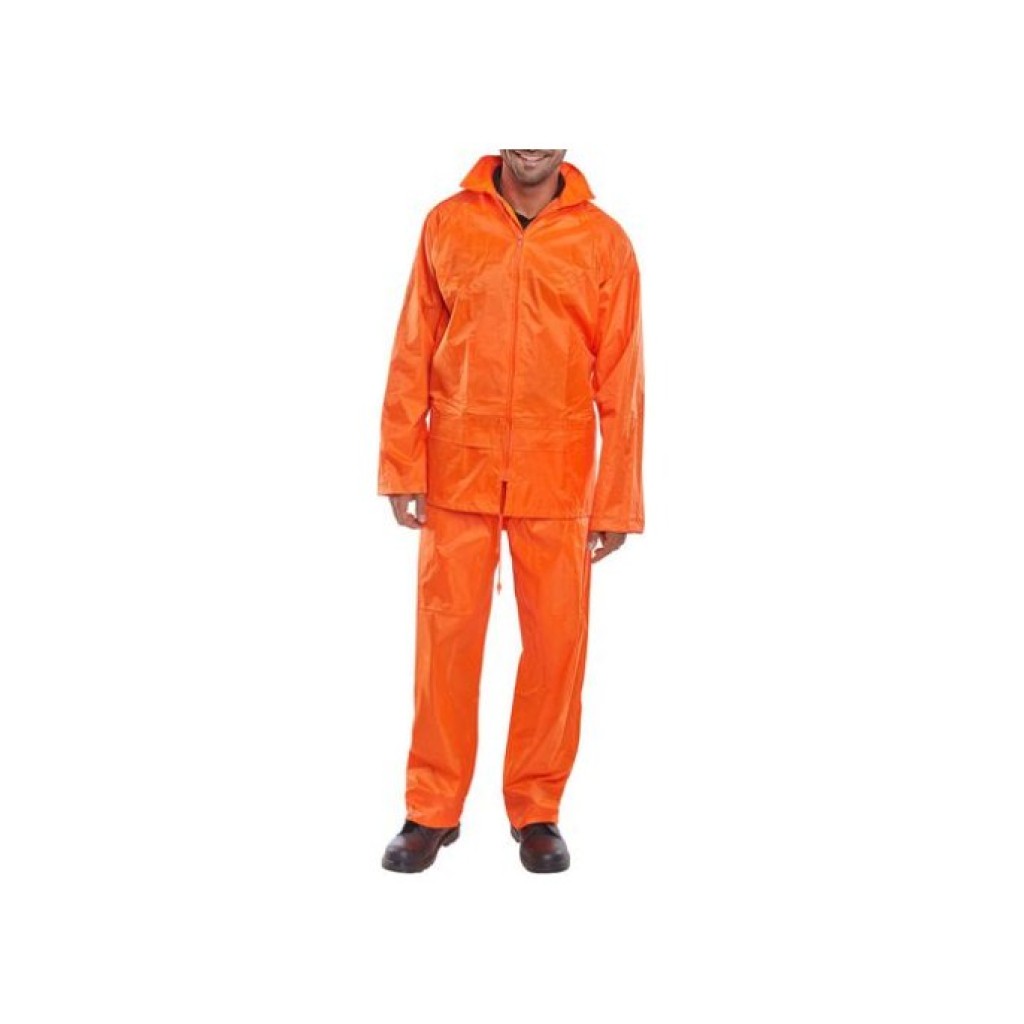 stijl beha Vaag B DRI Nylon B-Dri Regenpak oranje 5XL - Office1 Kantoorartikelen