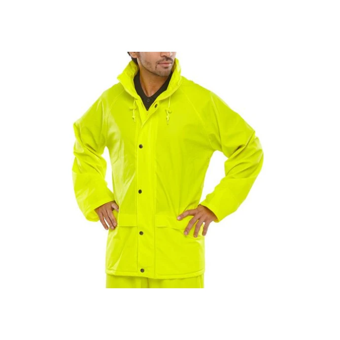 B DRI Super Regenjas Maat L Geel B DRI Super Regenjas Maat L Geel