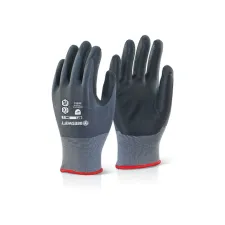 B FLEX Handschoenen Nitril-PU Mix Gecoat Zwart / Grijs Small (doos 10 stuks) B FLEX Handschoenen Nitril-PU Mix Gecoat Zwart / Grijs Small (doos 10 stuks)