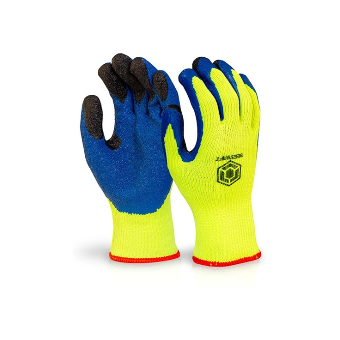 B FLEX Thermo-Star Handschoenen Latex Geel Maat 9 (doos 10 stuks)