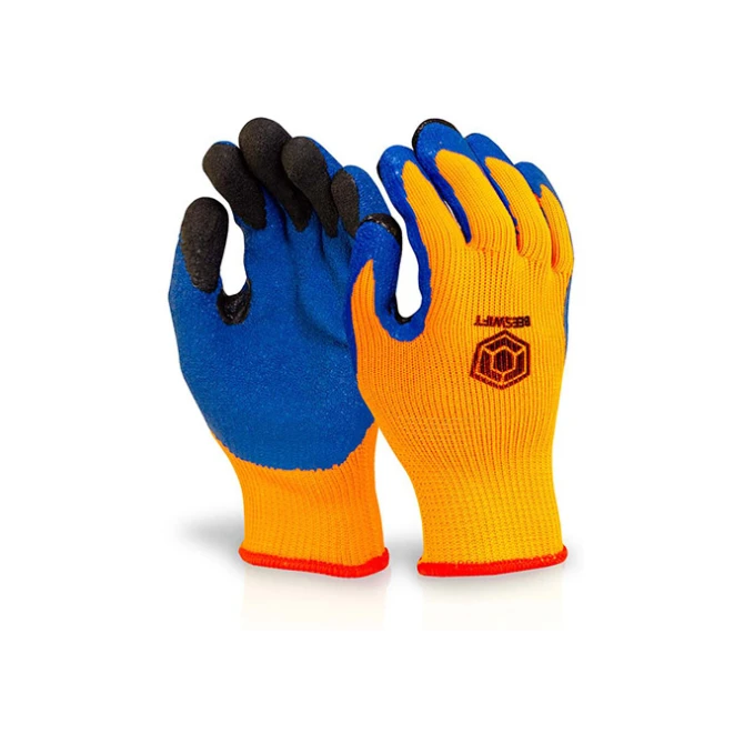 B FLEX Thermo-Star Handschoenen Latex Oranje Maat 9 (doos 10 stuks)